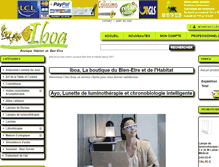 Tablet Screenshot of iboa.fr